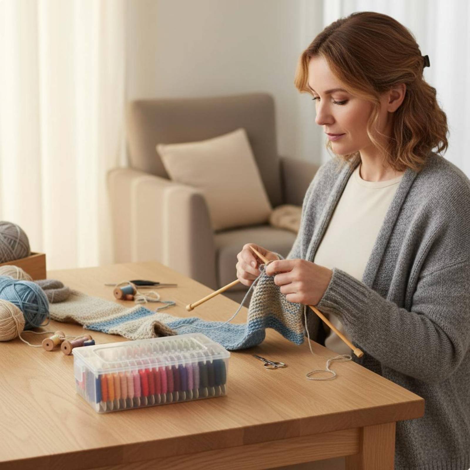 Embroidery Stitch - Kit Benang Bordir Multi-Warna Set Benang