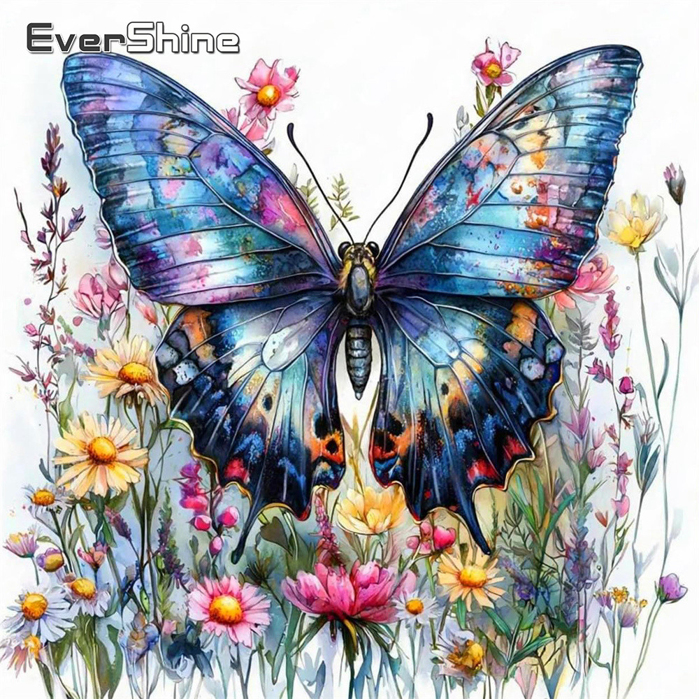 Embroidery Design Patterns Flowers - Perlengkapan Bordir Evershine Kit Sulaman Silang