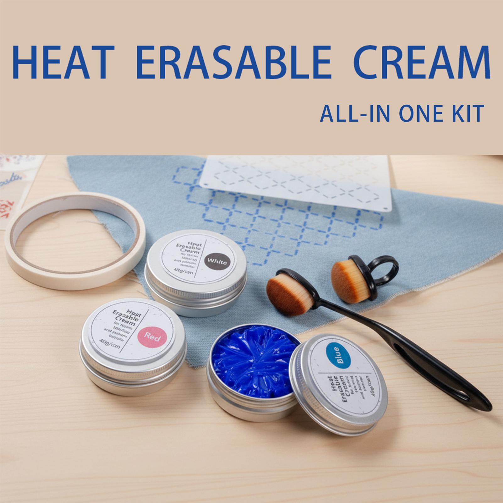 Embroidery Stitch - 40g/kaleng Krim Penghapus Panas untuk Kain,