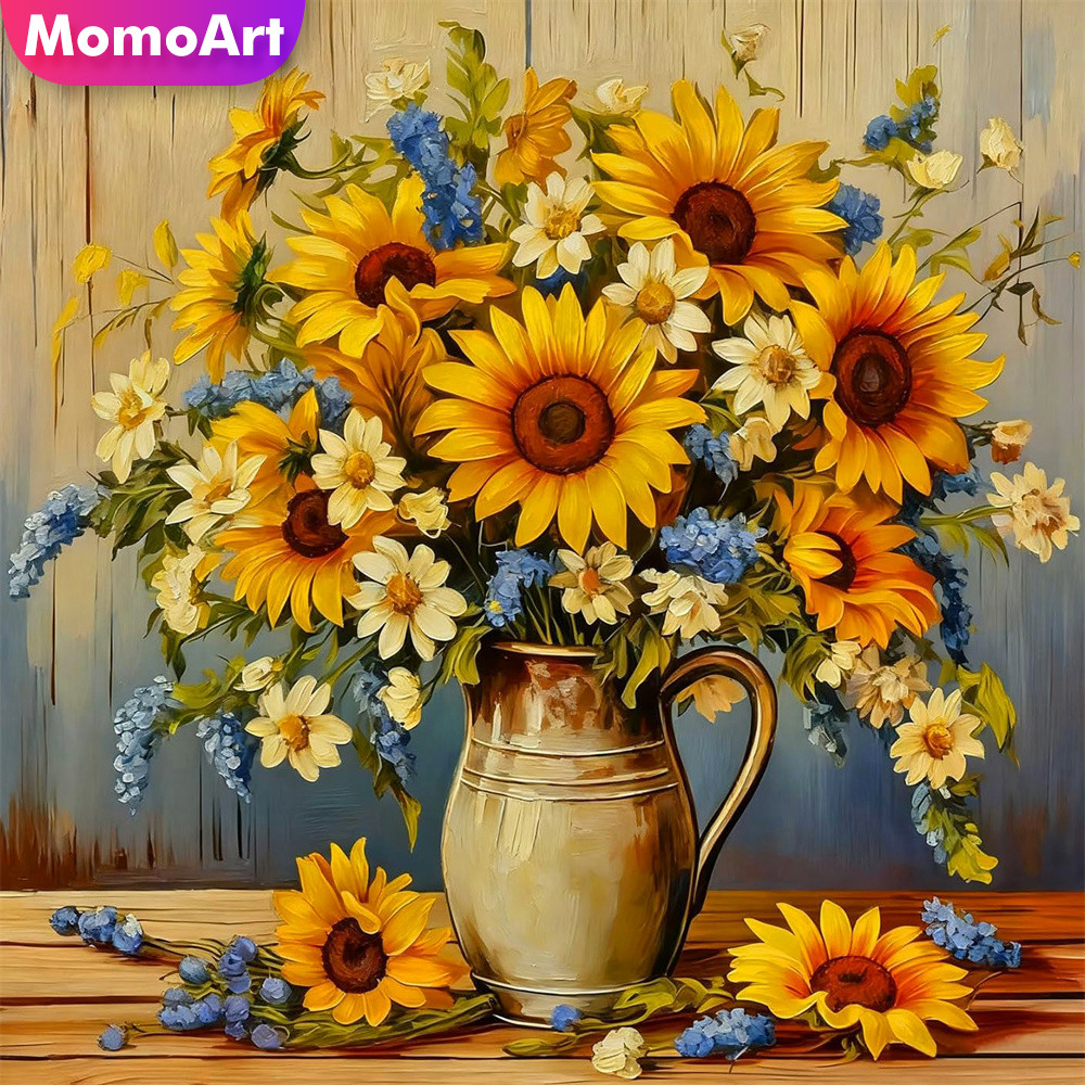 Embroidery Design Patterns Flowers - Momoart Counted Cross Stitch Desain Bunga