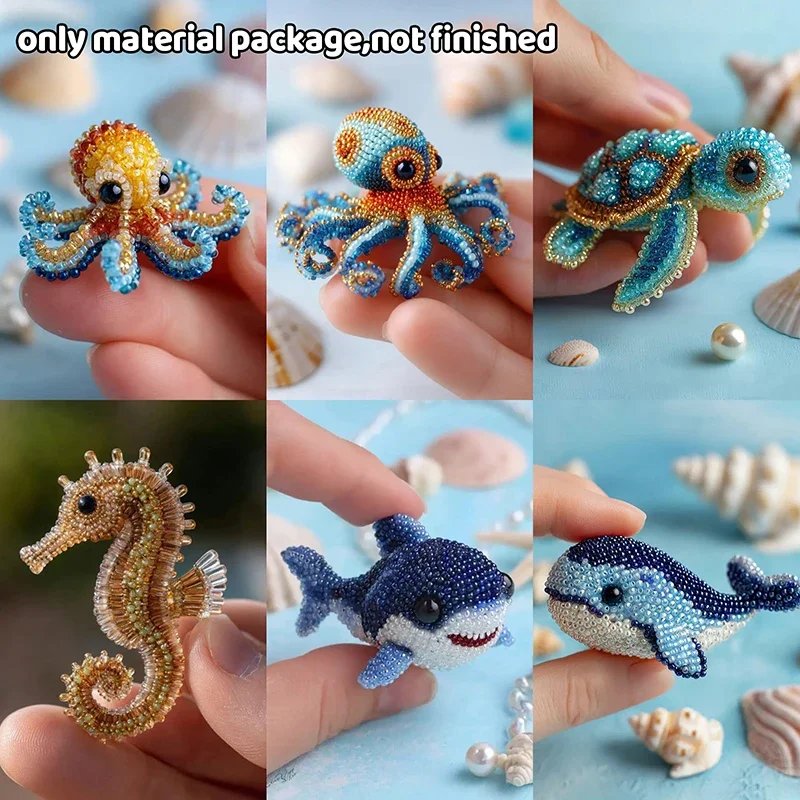 Embroidery Diy - 1Set Paket Bahan Kit Bordir Manik