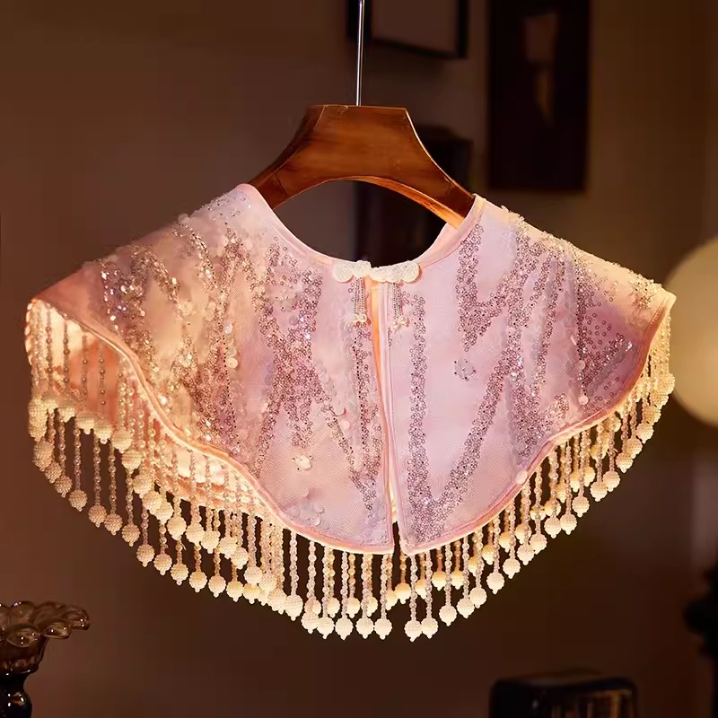 Embroidery Pashmina - Wanita Musim Semi Musim Panas Bordir