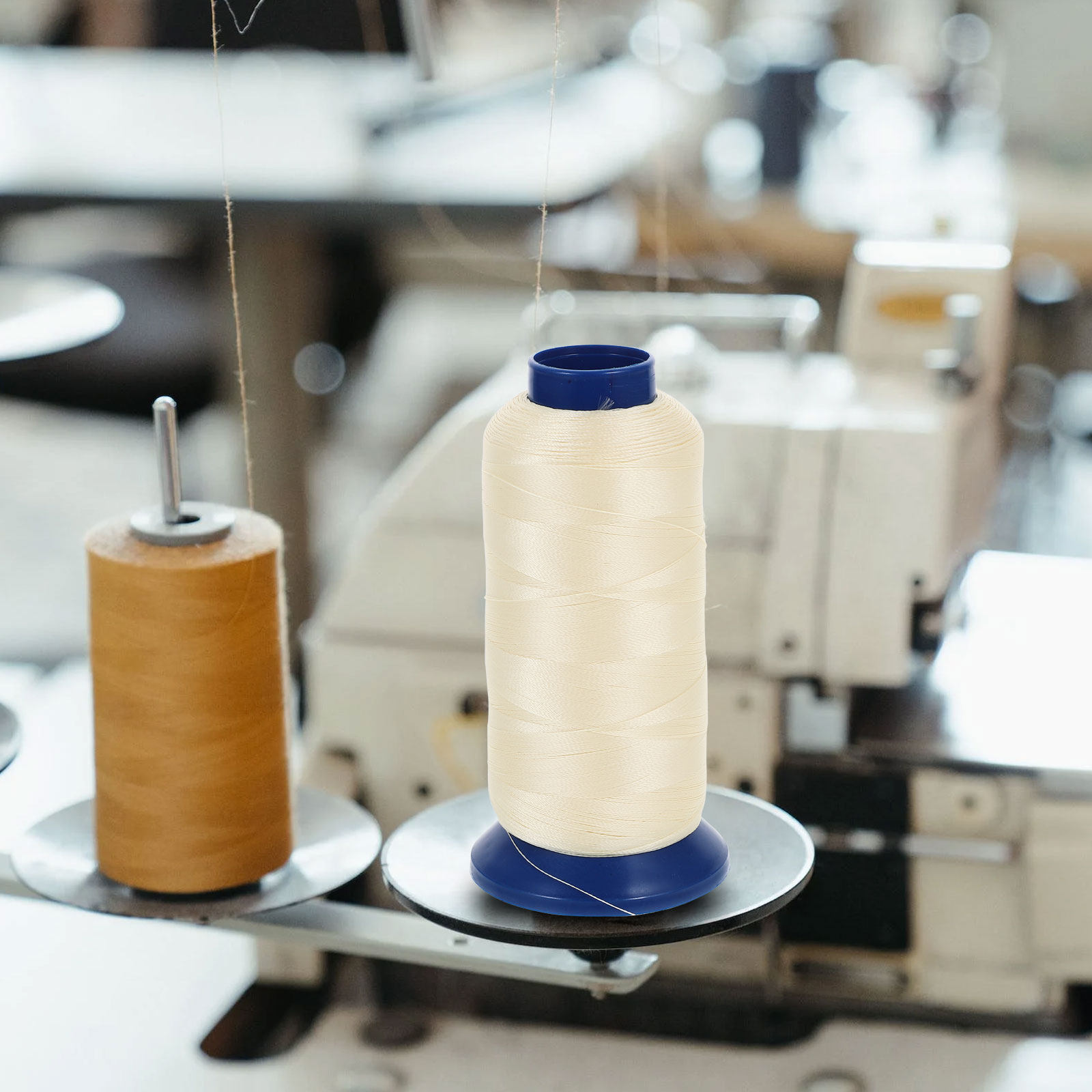 Benang Jahit Bercahaya Biru Mu - Embroidery Stitch ulasan dan harga