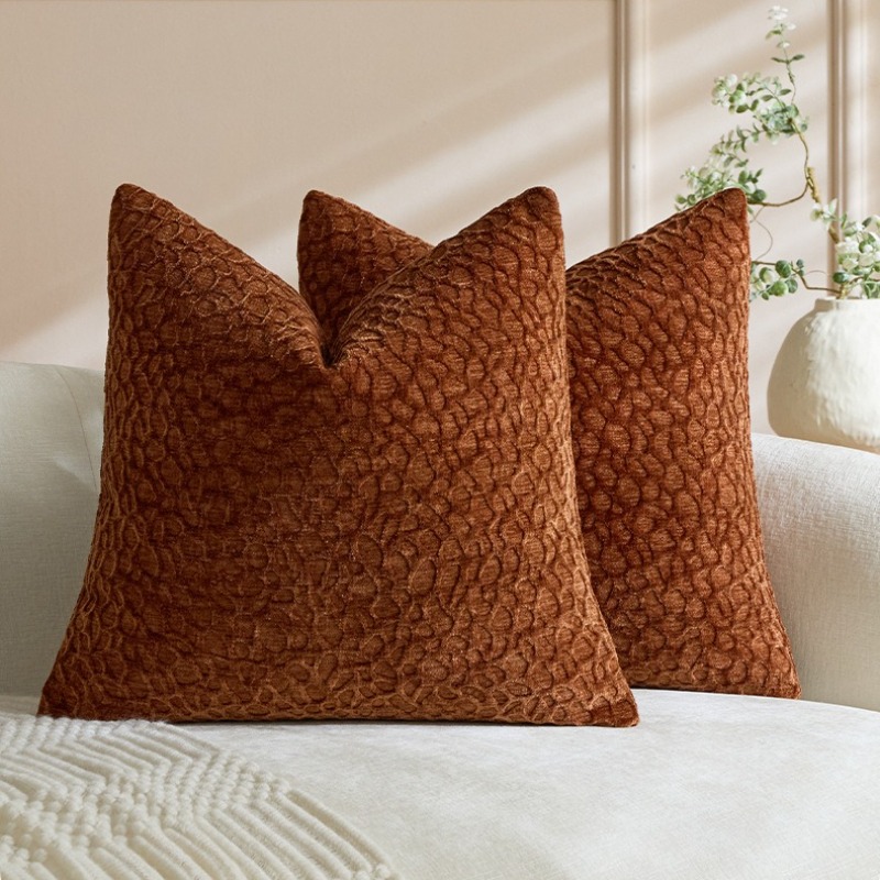 2PCS Sarung Bantal Bordir 3D T - Embroidery Pashmina ulasan dan harga
