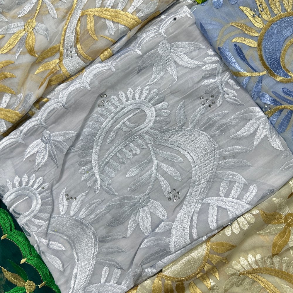 Grosir Syal Sifon Etnis Tradis - Embroidery Pashmina ulasan dan harga