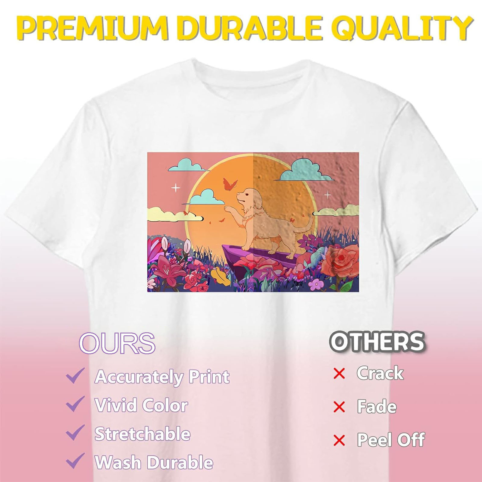 5 lembar kertas Transfer panas - Transfer Paper Carbon ulasan dan harga