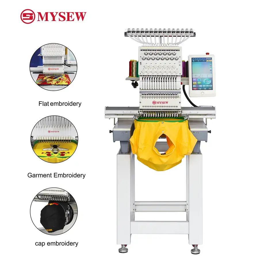 Mesin Bordir Komputer Otomatis - Embroidery Machine ulasan dan harga