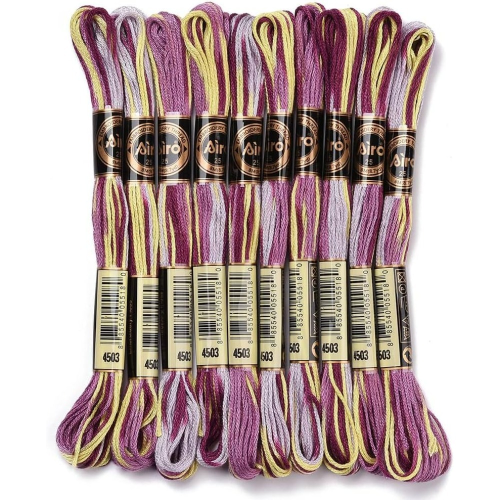 6 Helai Ungu Beraneka Ragam Be - Embroidery Stitch ulasan dan harga