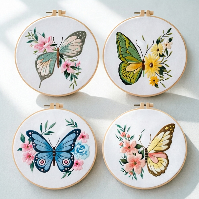 1pc 20X20CM 7.87 inci Kit Bord - Embroidery Needles ulasan dan harga