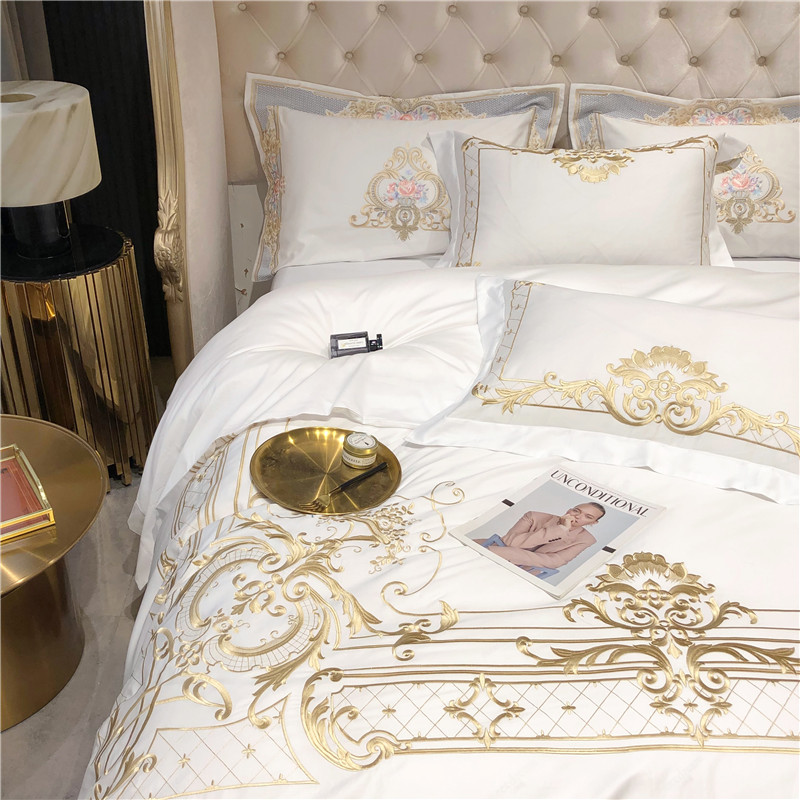 Queen Set Seprai Ukuran King S - Embroidery Pashmina ulasan dan harga