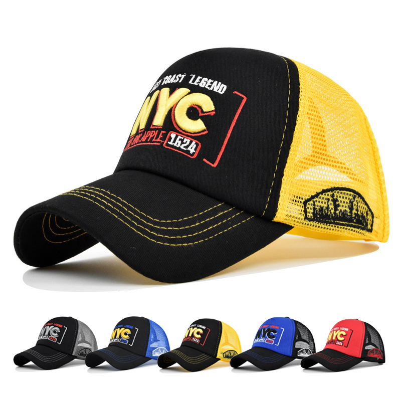 Topi Bisbol Topi Jaring Dewasa - Embroidery Nyc ulasan dan harga