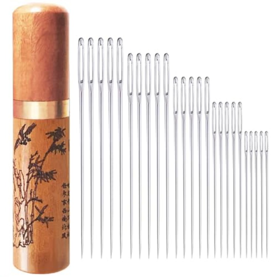 Jarum Jahit Mata Besar, Jarum  - Embroidery Needles ulasan dan harga