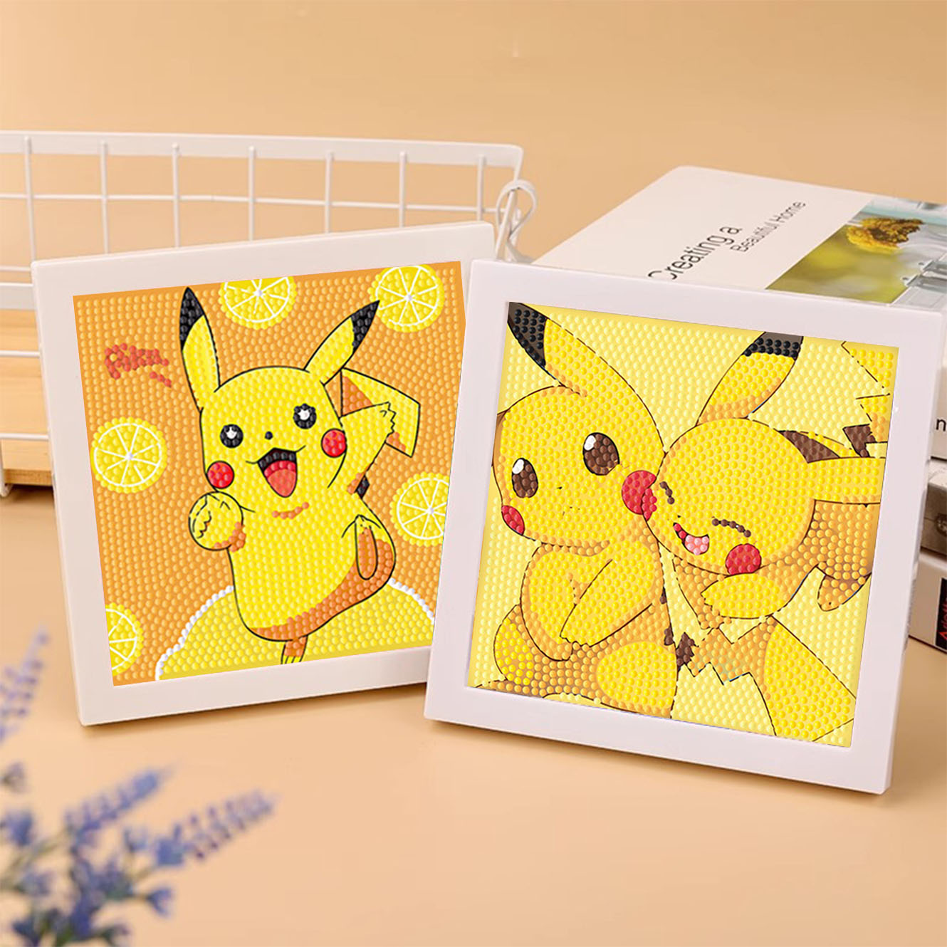 Keeppley & Pokemon Crystal Dia - Embroidery Frame ulasan dan harga