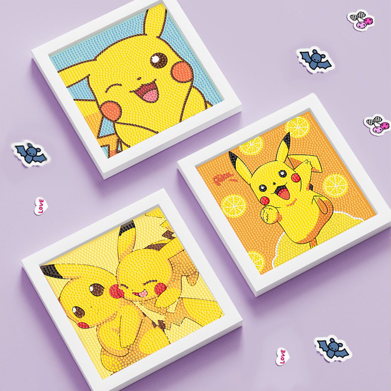 Keeppley & Pokemon Crystal Dia - Embroidery Frame ulasan dan harga