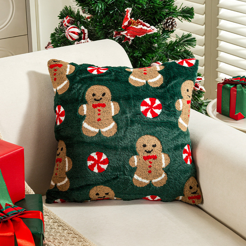 Sarung Bantal Natal Berbahan P - Embroidery Pashmina ulasan dan harga