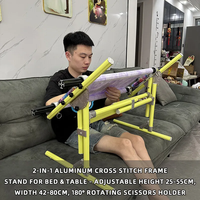 2 in 1, Penyangga Bordir Silan - Embroidery Frame ulasan dan harga