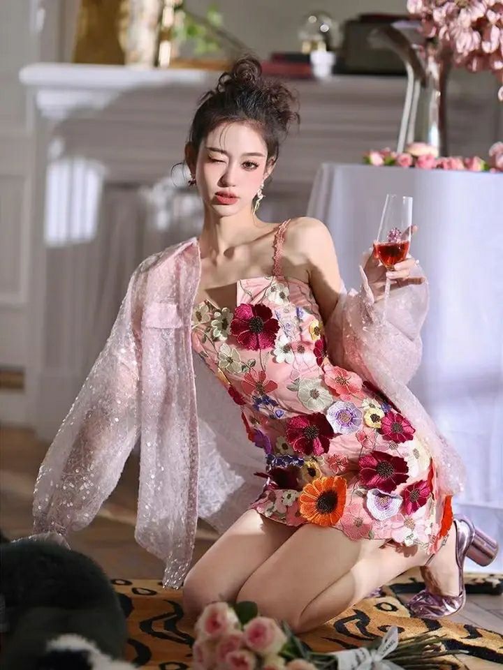 Gaun pernikahan DIY kain renda - Embroidery Underlay ulasan dan harga