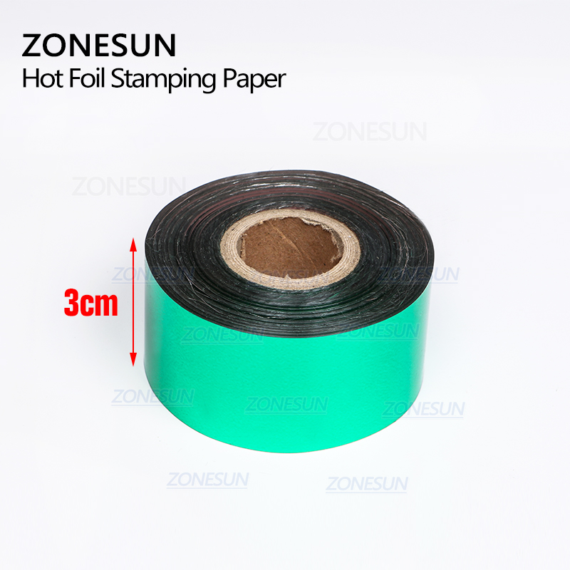 ZONESUN 3/4/5cm kertas Foil Hi - Transfer Paper Carbon ulasan dan harga