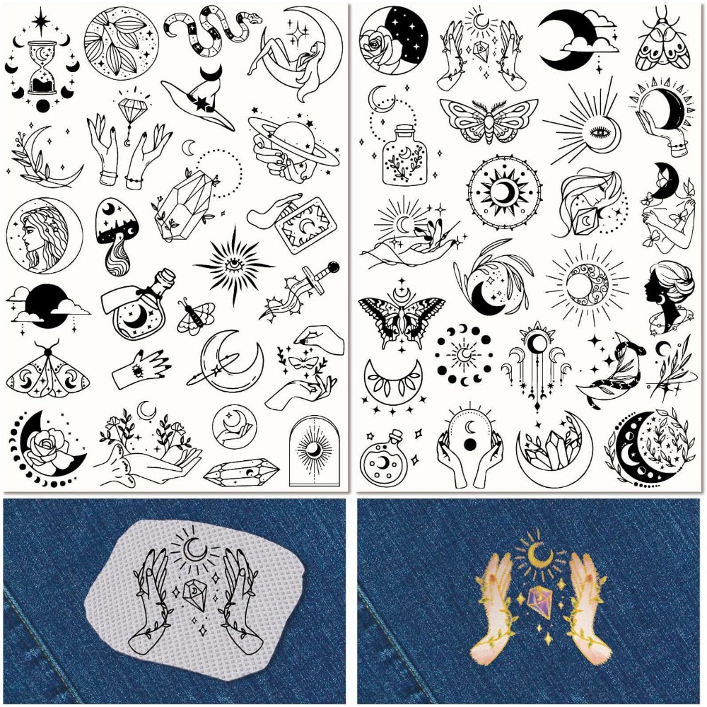51 Buah Boho Bulan Matahari La - Embroidery Stitch ulasan dan harga