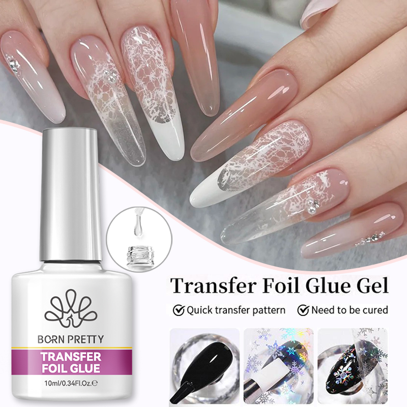 BORN PRETTY Lem Gel Foil 10ML  - Transfer Paper Carbon ulasan dan harga